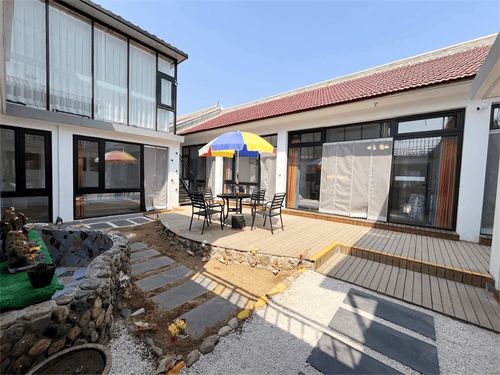 懷柔白河灣畔，新窩小院 精品民宿，整院包攬山水閑情